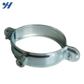 Metal Galvanized hose clamp supporting 4 inch pipe clamp,cast iron pipe clamp price